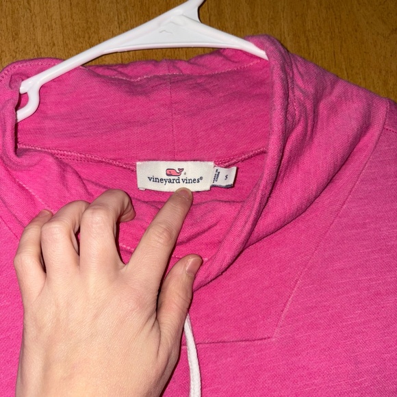 Women's Vineyard Vines Pullover Hoodie with Turtle Neck - Picture 6 of 6